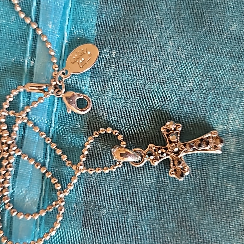 Cookie Lee Cross Necklace